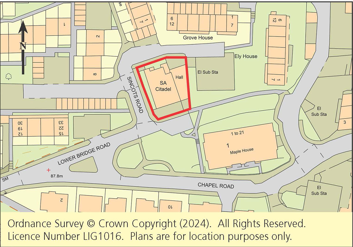 Lot: 3 - FORMER SALVATION ARMY BUILDING WITH POTENTIAL -
